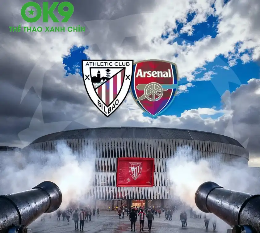 Pháo thủ sẽ làm khách trên sân nhà của Bilbao và được đánh giá khá cao. Pháo thủ sẽ làm khách trên sân nhà của Bilbao và được đánh giá khá cao.
